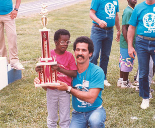 BOP Volunteers at the Special Oplympics held at FCI Butner 