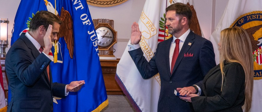 Deputy Attorney General Todd Blanche Swears in William K. Marshall III