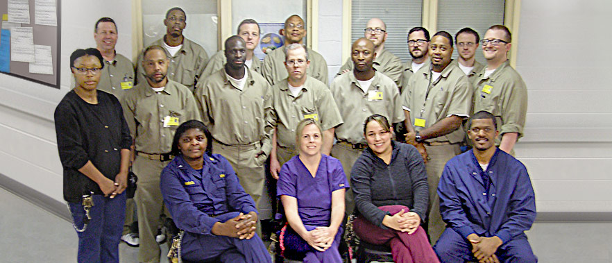 Inmates helping Inmates