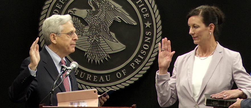 Attorney General Swears in Colette S. Peters